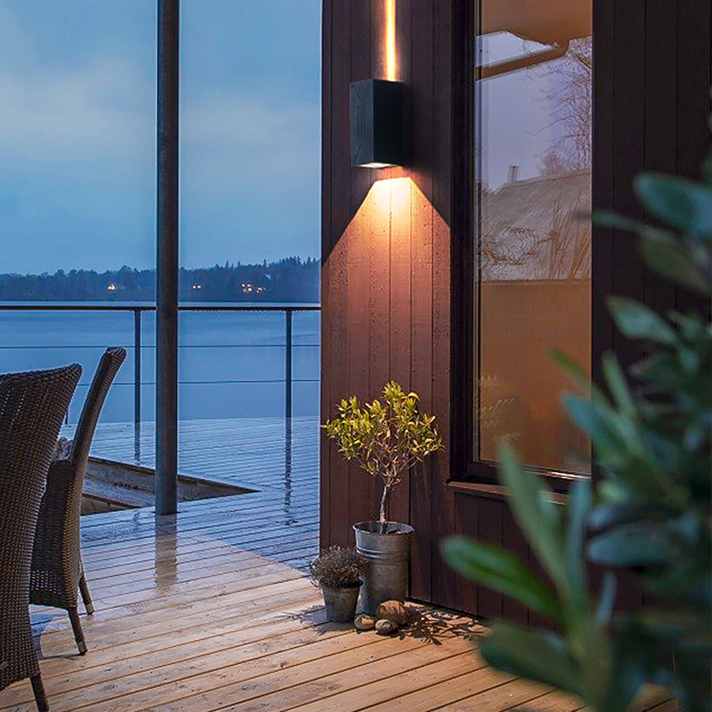 Dual Beam LED Outdoor Wall Light - Up Down Waterproof IP65