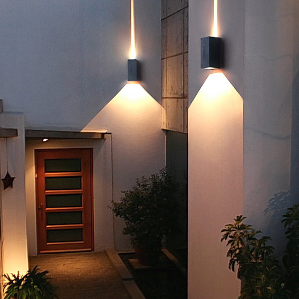 Dual Beam LED Outdoor Wall Light - Up Down Waterproof IP65
