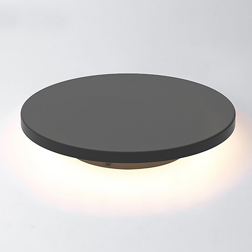 Halo LED Solar Ground Light | Warm White Outdoor Landscape Lighting