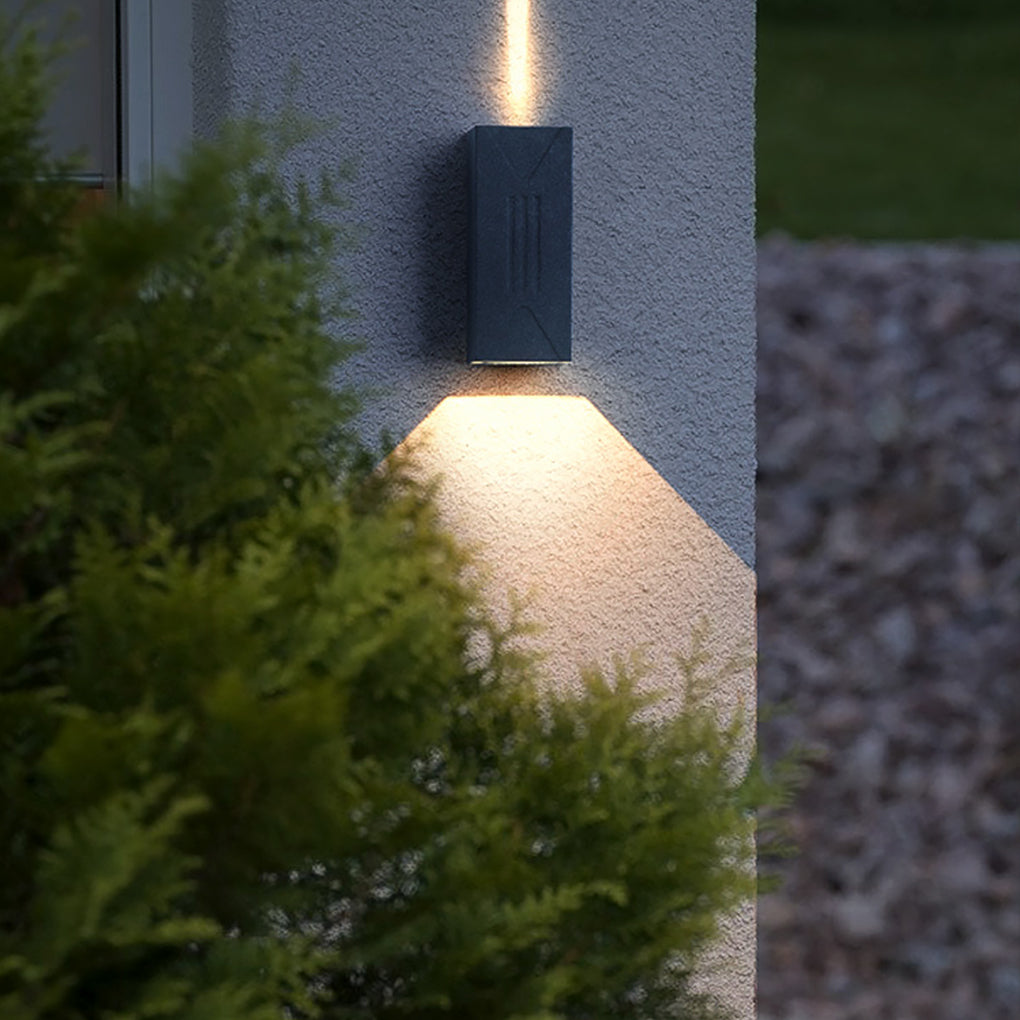 Dual Beam LED Outdoor Wall Light - Up Down Waterproof IP65