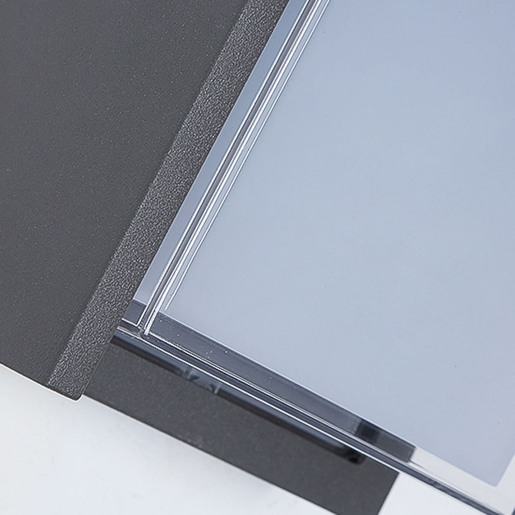 Modern Outdoor Wall Light Round & Square Waterproof Aluminum