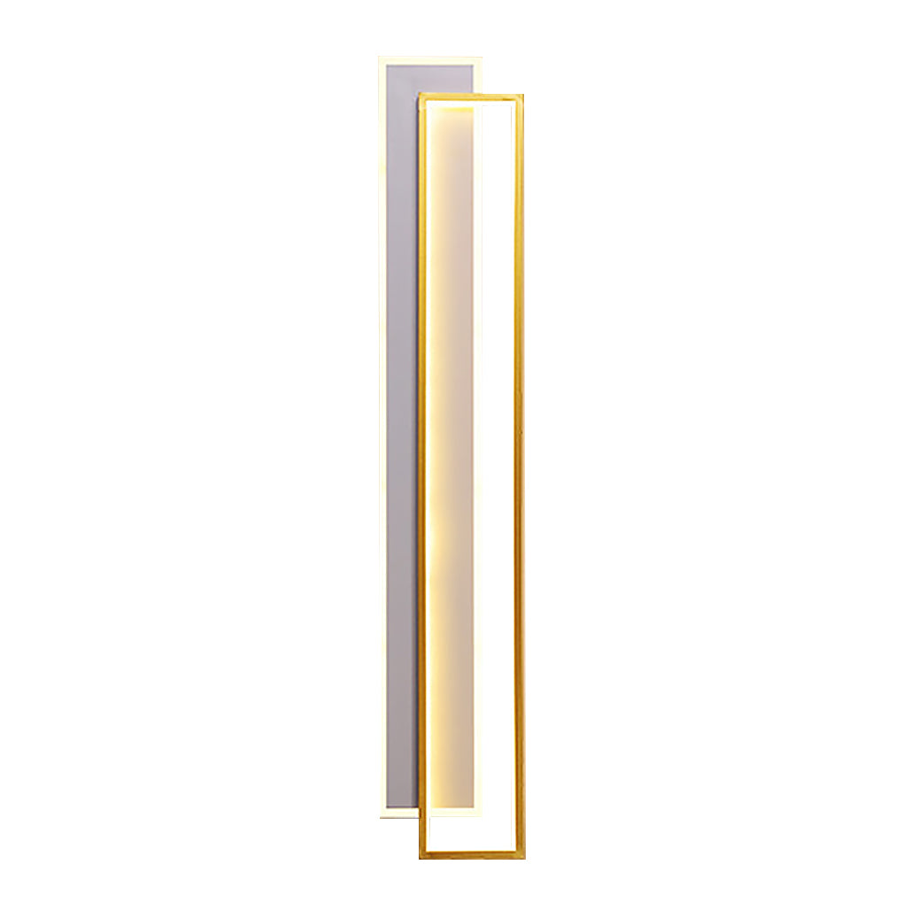 Modern LED Wall Light with 3-Step Dimming - Aluminum & Acrylic