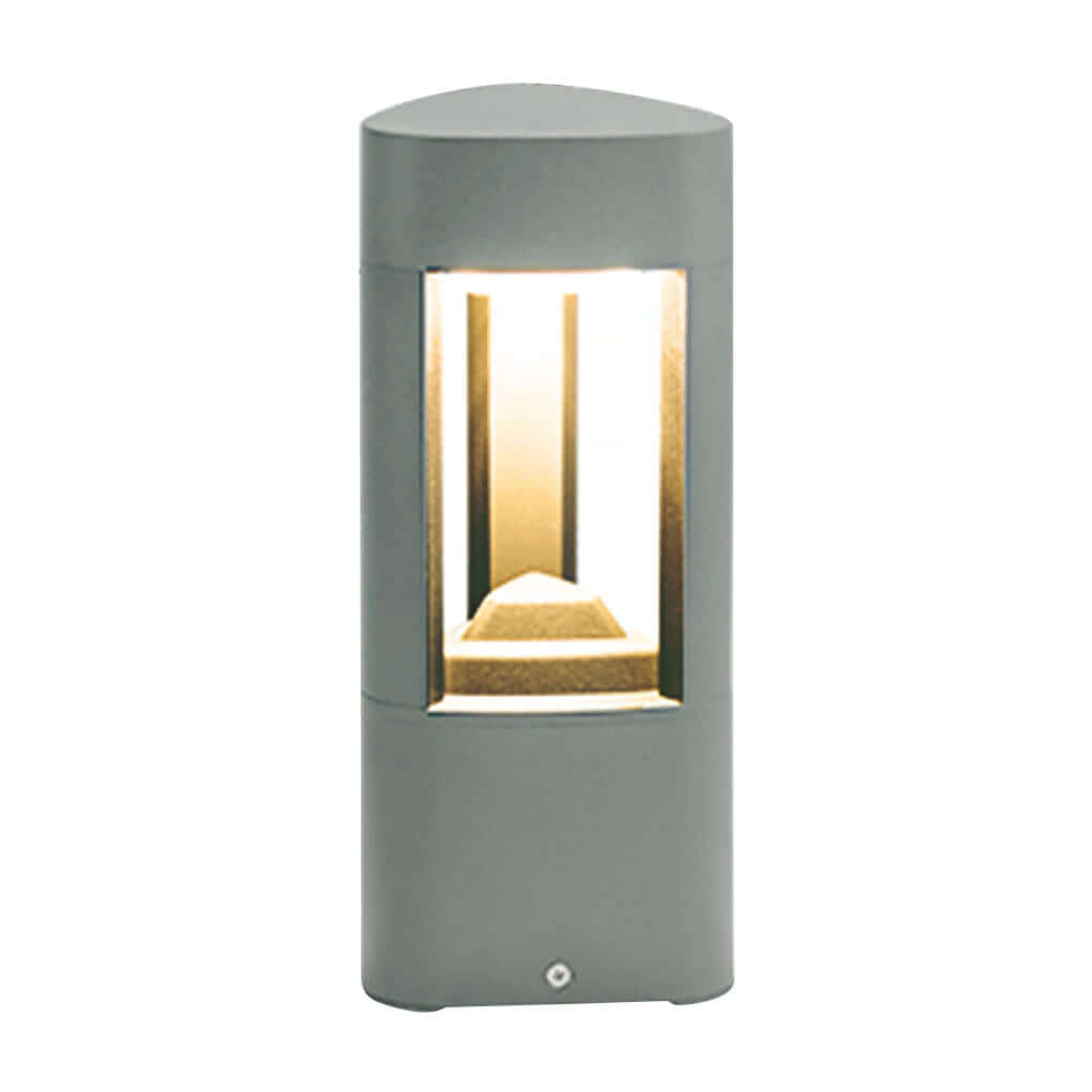 Solar LED Bollard Light with Heart Design for Garden Pathways