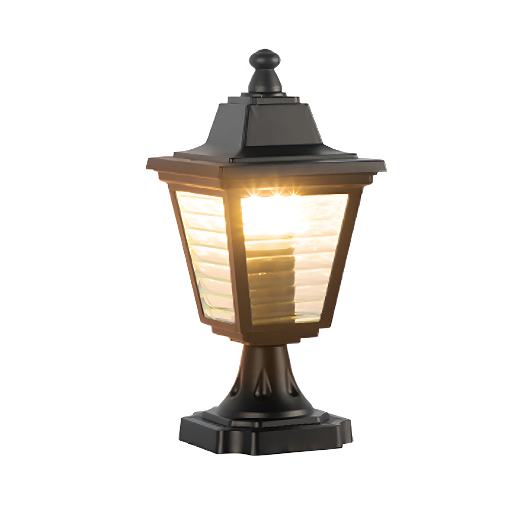 Waterproof Outdoor Landscape Light – Black Aluminum Garden Lamp