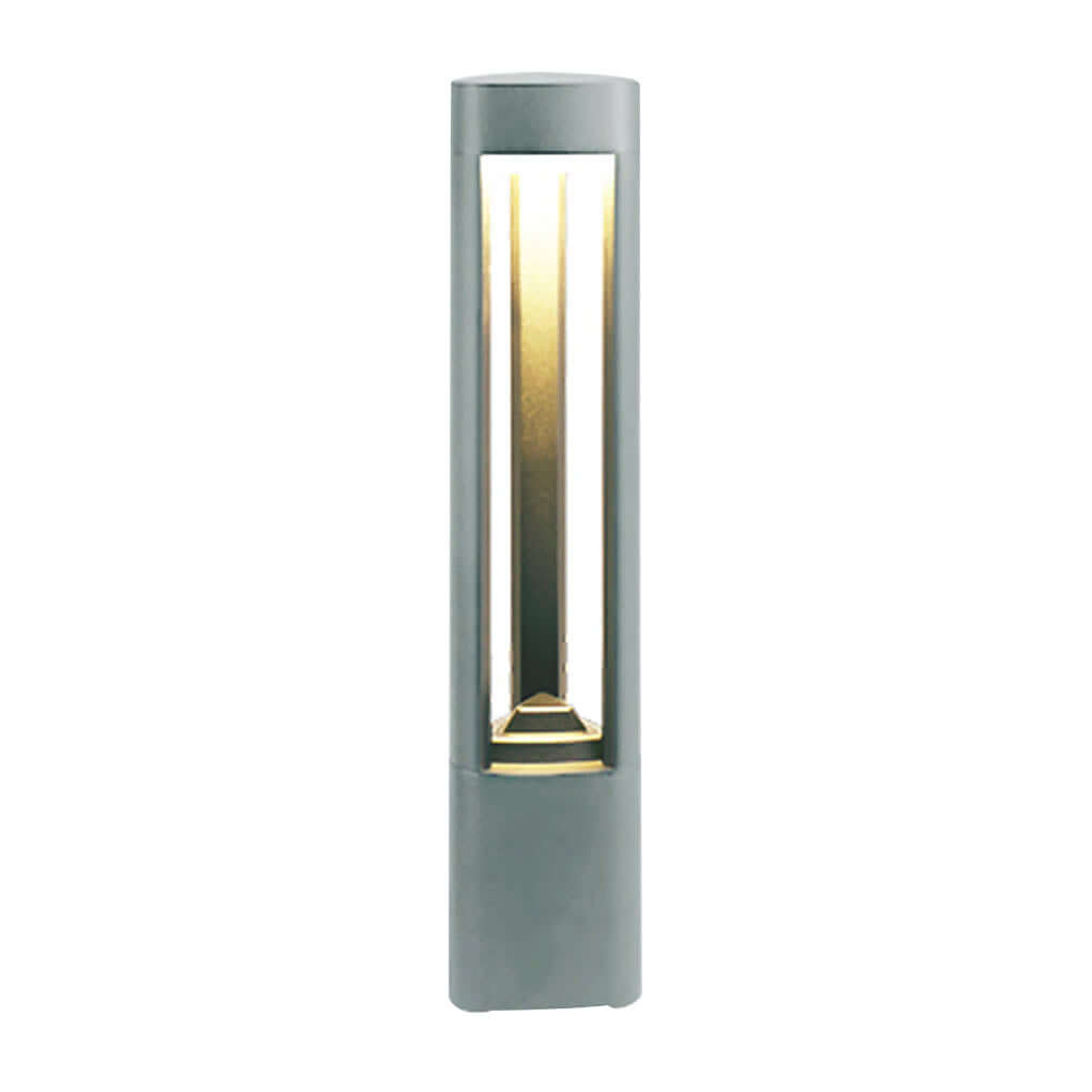 Solar LED Bollard Light with Heart Design for Garden Pathways