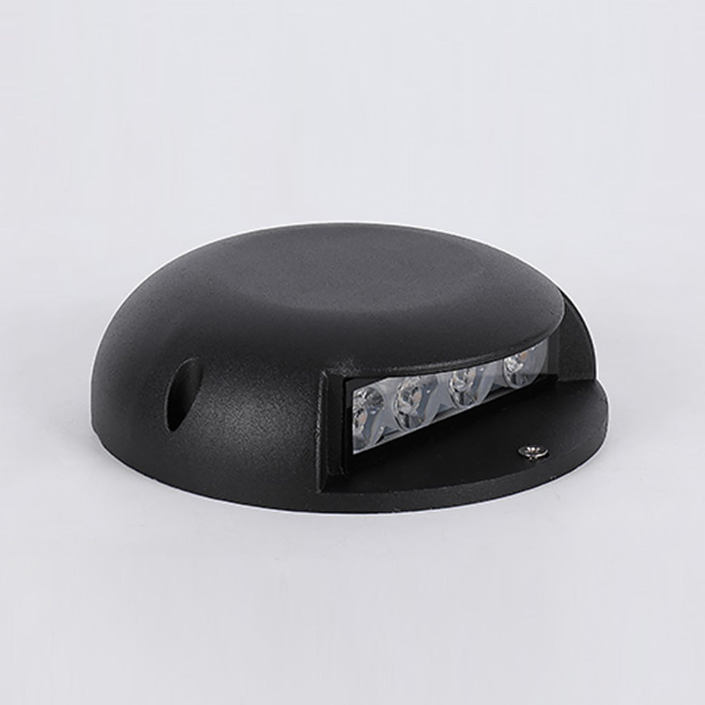 Modern Round LED Step Light Waterproof Aluminum Deck Lighting