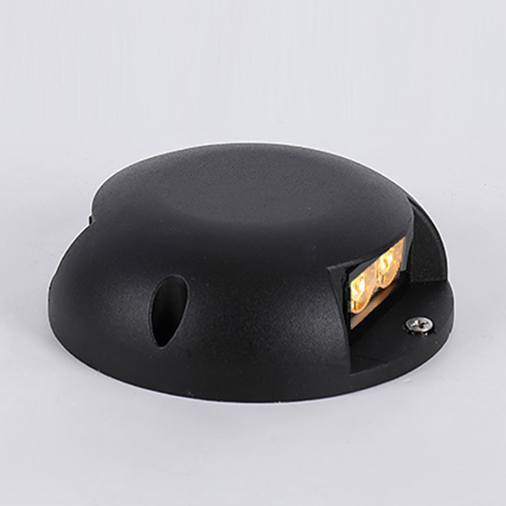 Modern Round LED Step Light Waterproof Aluminum Deck Lighting