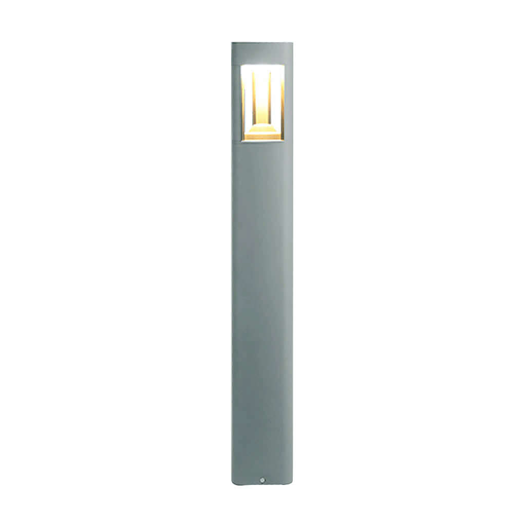 Solar LED Bollard Light with Heart Design for Garden Pathways