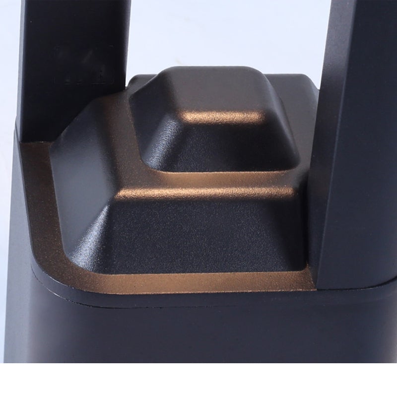 Modern Square Hollow Aluminum Solar Pathway Light - Outdoor LED