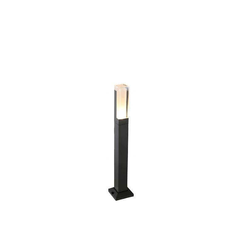 Modern Cuboid LED Bollard Light – Aluminum Outdoor Post Lamp