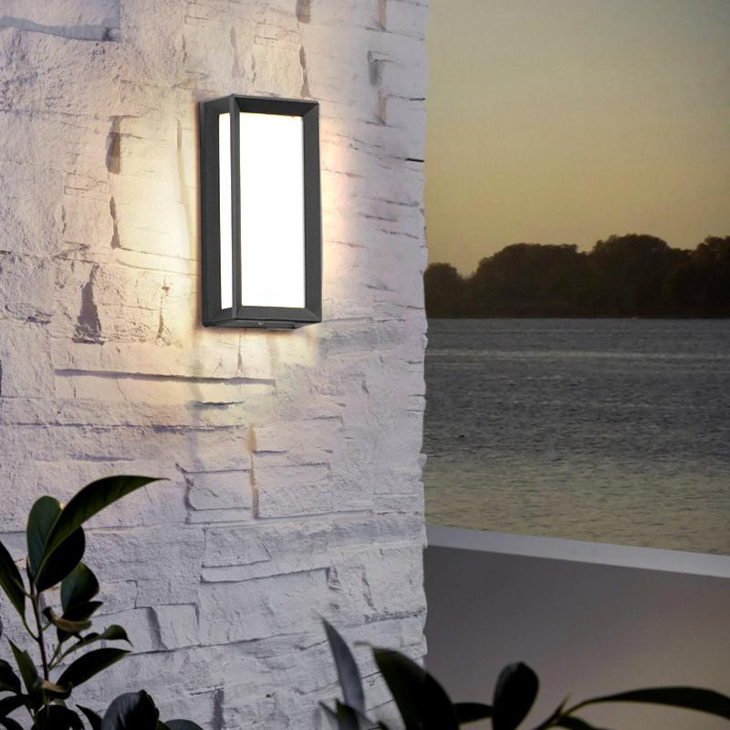 Industrial Rectangular LED Waterproof Outdoor Wall Light