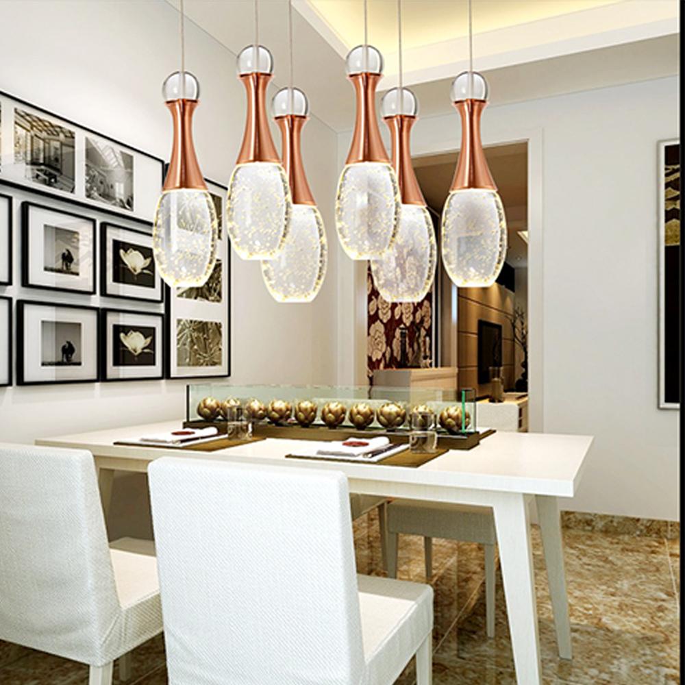 Crystal Globe Mini Pendant Light with Electroplated Metal Finish
