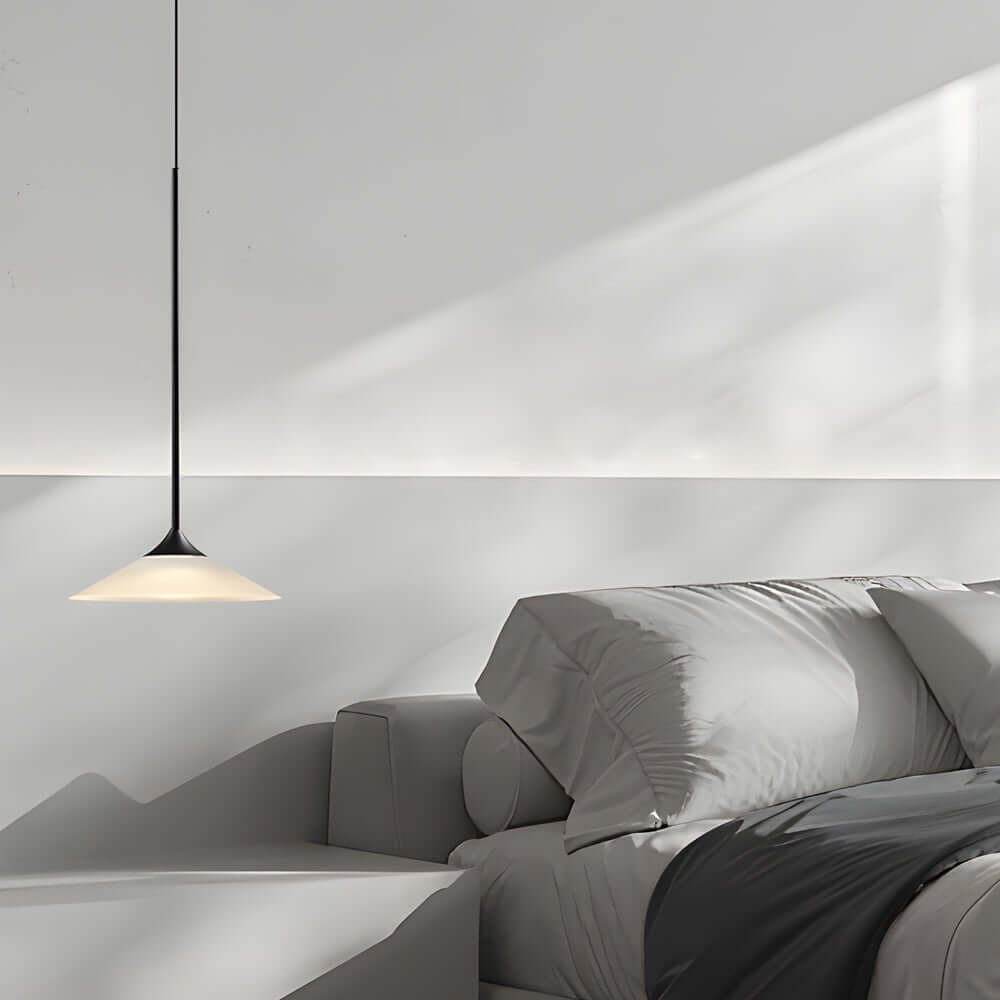 Modern Mini Cone Pendant Light with Acrylic Shade - 5W LED