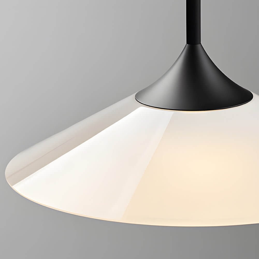 Modern Mini Cone Pendant Light with Acrylic Shade - 5W LED