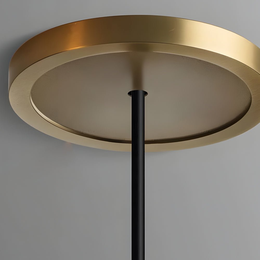 Geometric Crystal Pendant Light - Modern Brass Fixture