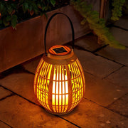 Portable Solar Lantern with Candle Light Effect – IP44 Waterproof