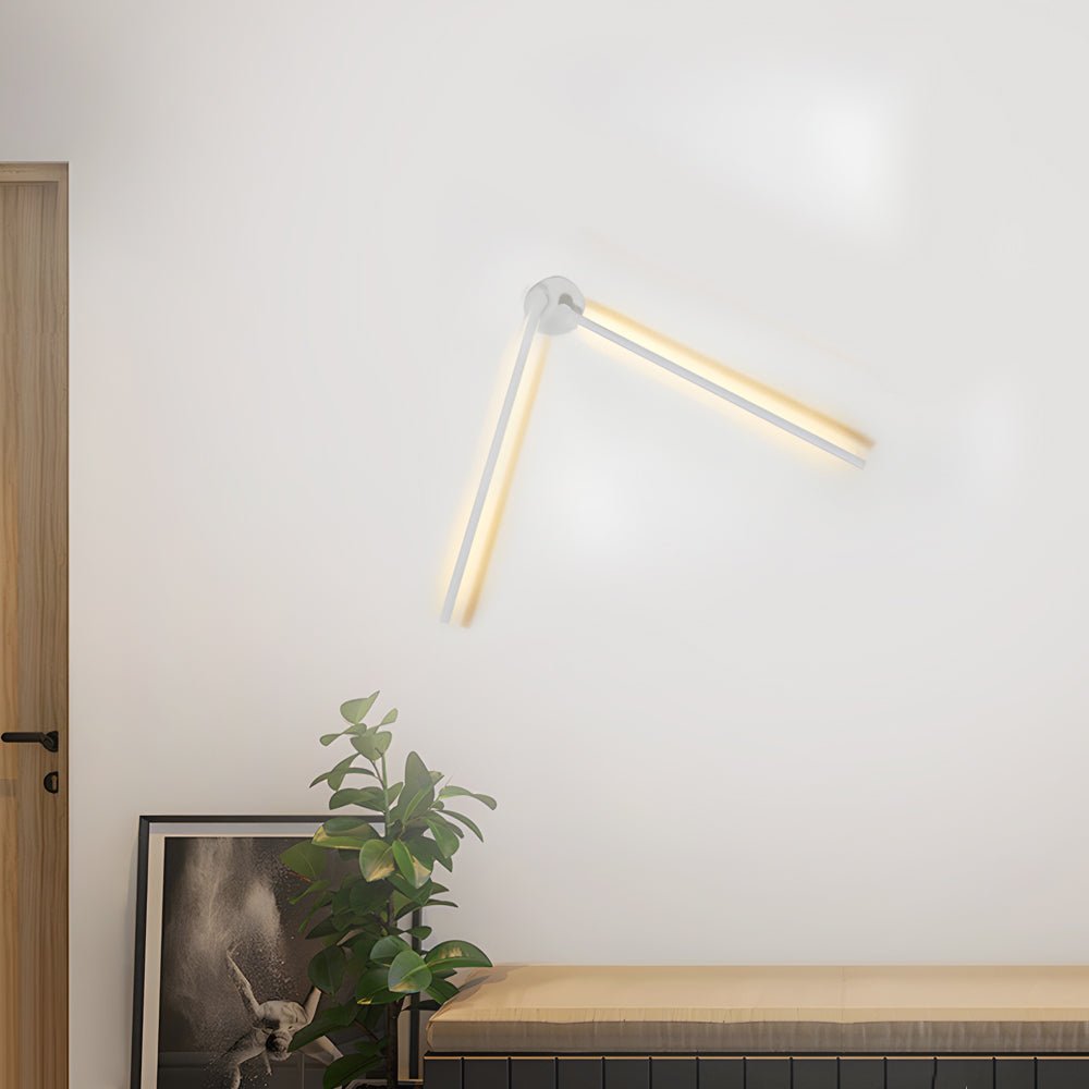 Rotatable Linear LED Wall Sconce - Aluminum Modern Light