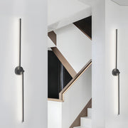 Rotatable Linear LED Wall Sconce - Aluminum Modern Light