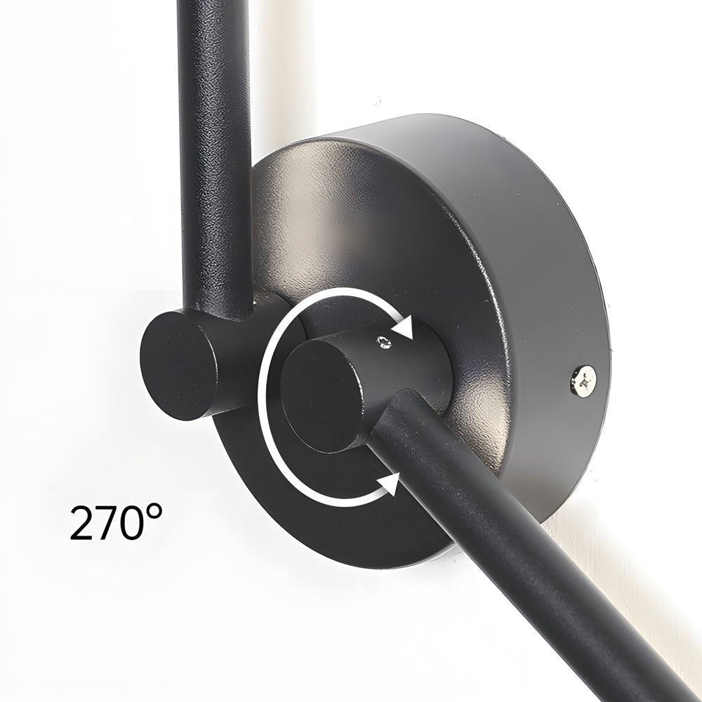 Rotatable Linear LED Wall Sconce - Aluminum Modern Light