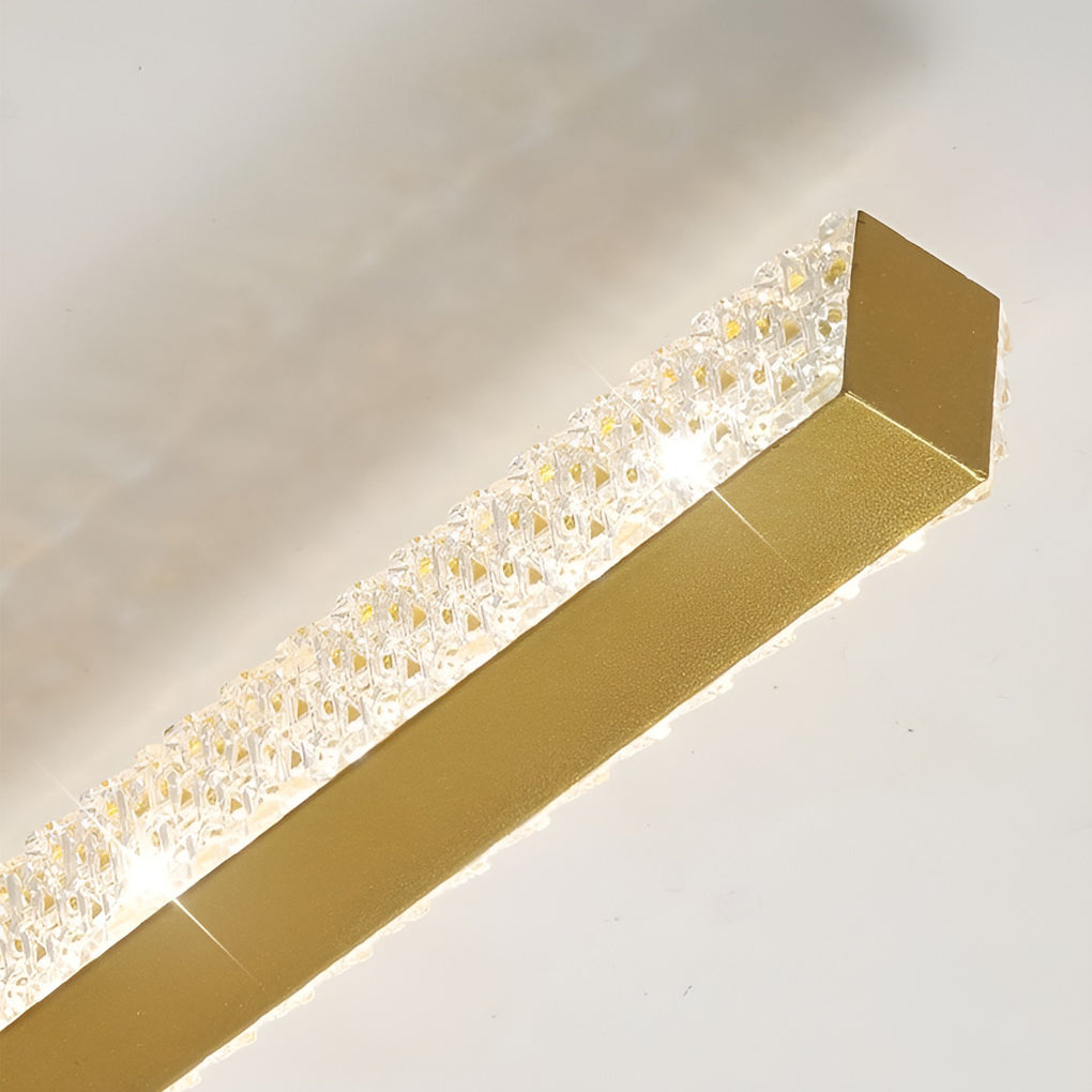 41-Inch Linear Acrylic Sword LED Wall Sconce - Modern Lighting