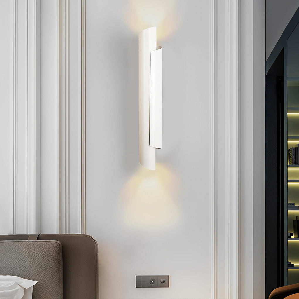 Modern Metal Up Down Wall Sconce LED Light Fixture