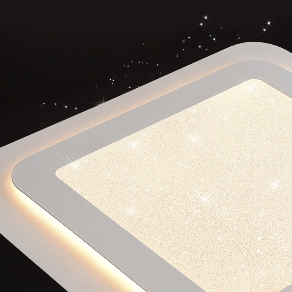Modern LED Dimmable Ceiling Light with Remote Control