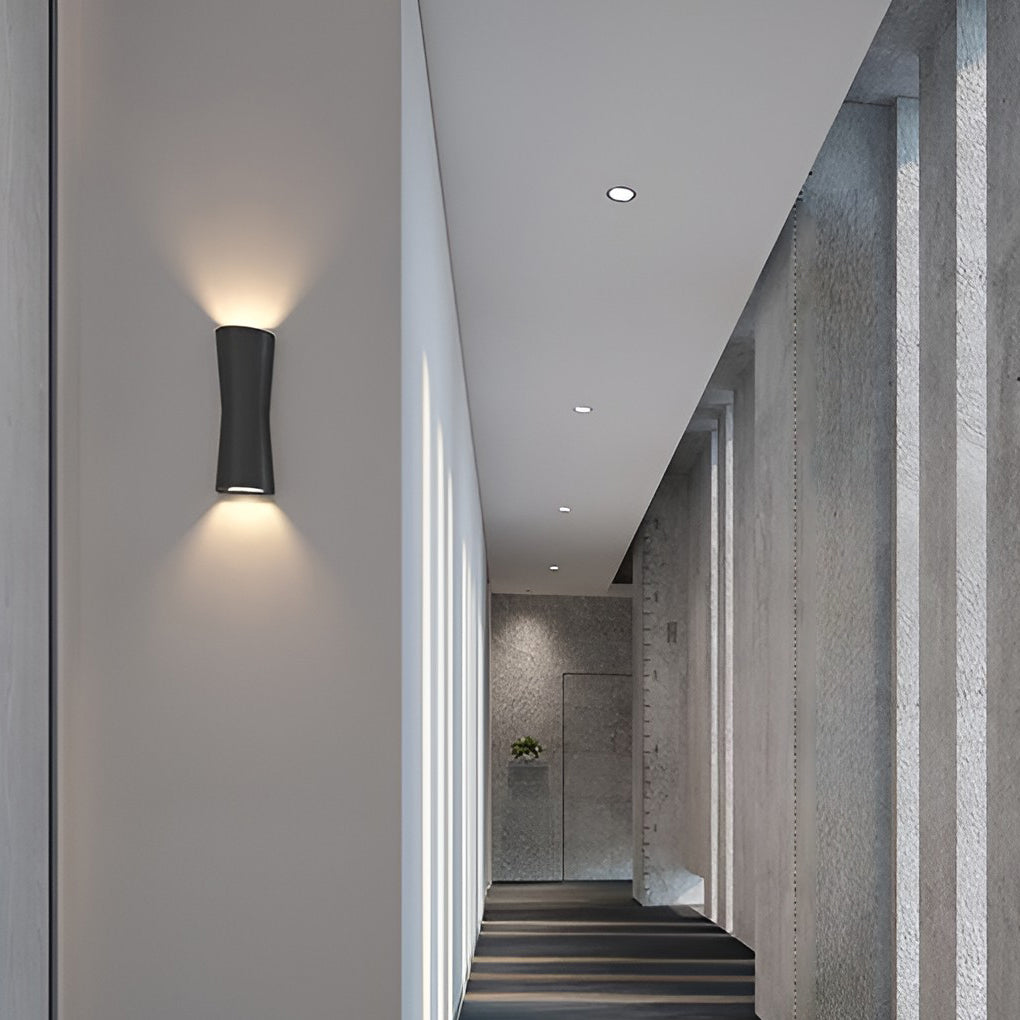 Modern LED Up Down Wall Light Waterproof Aluminum Outdoor Sconce