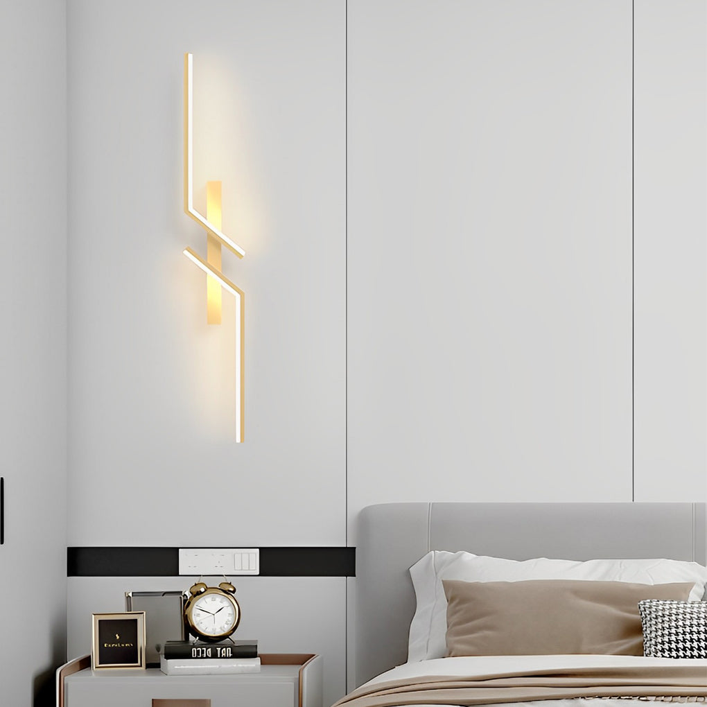 L-Shape LED Wall Lamp - Modern Minimalist Aluminum Sconce