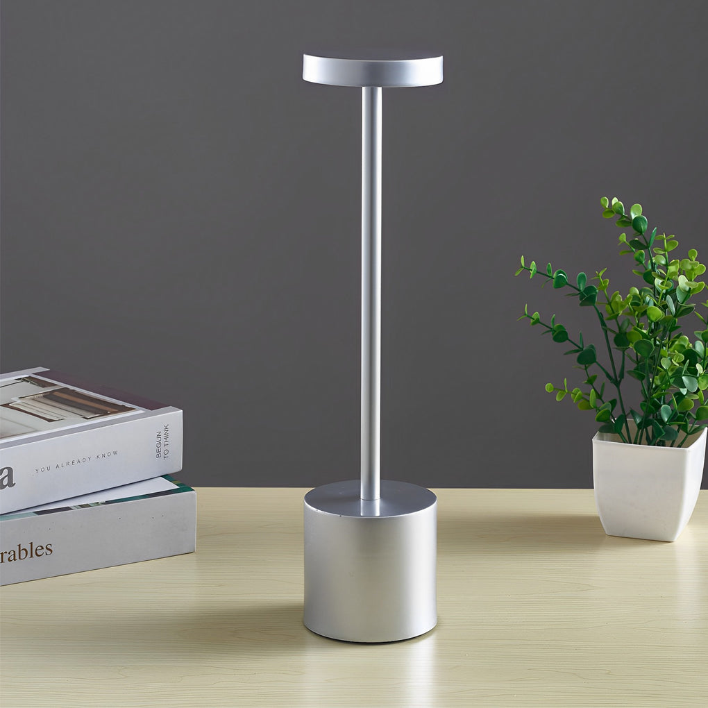 Rechargeable Cordless Modern Table Lamp with Touch Dimmer