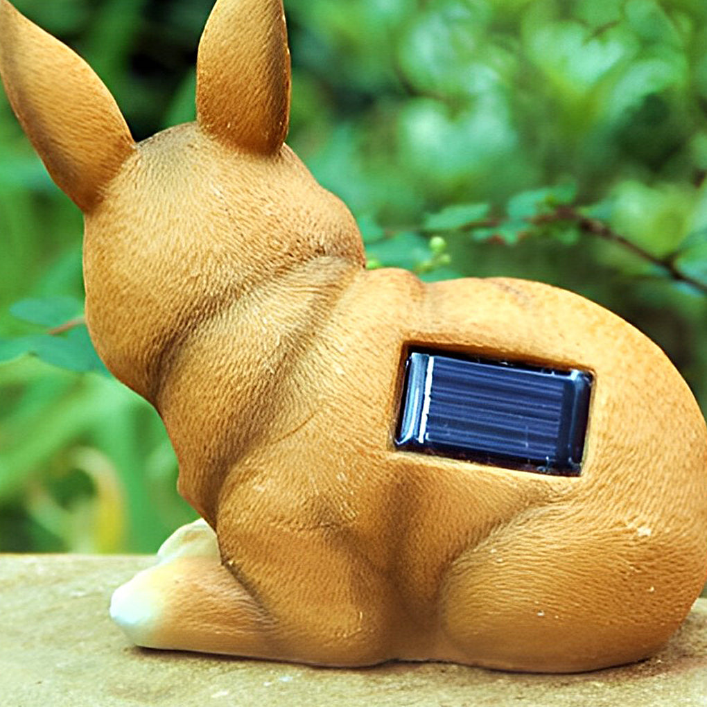 Solar Animal Garden Lights | Modern Resin Outdoor LED Decor