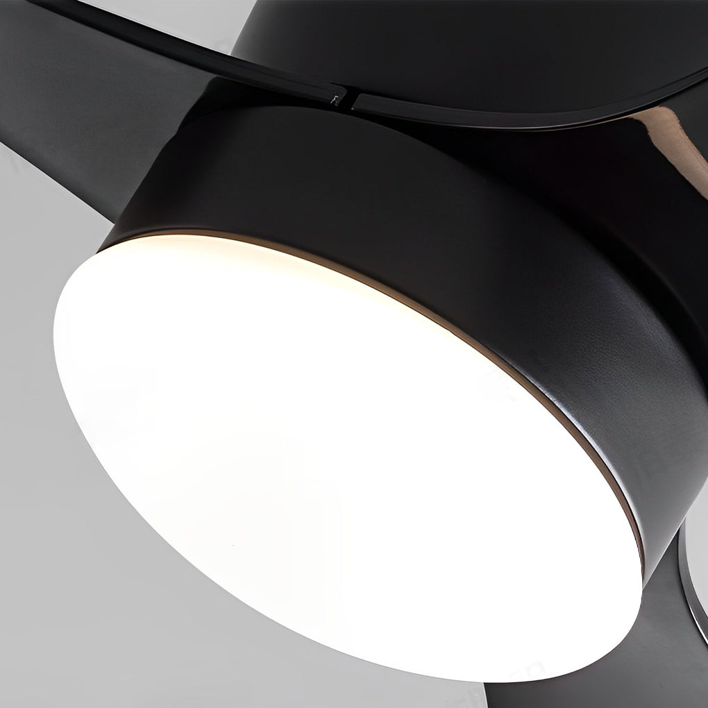 52 Inch Dimmable Ceiling Fan Light with Remote Control
