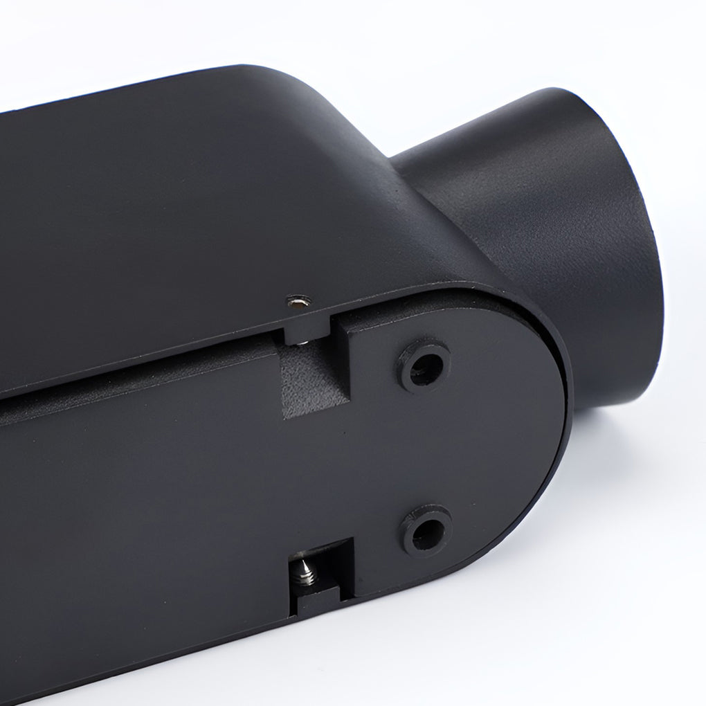 Black Aluminum Up Down Outdoor Wall Sconce IP65 Waterproof LED