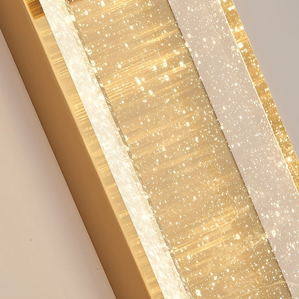 Crystal Bubble LED Wall Light with 3-Step Dimming