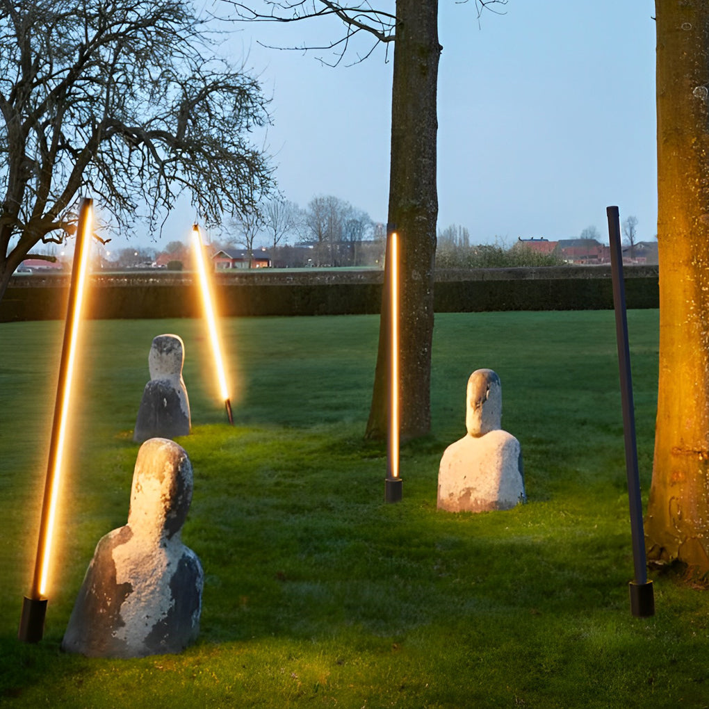 Modern LED Linear Landscape Light - Waterproof Outdoor Garden
