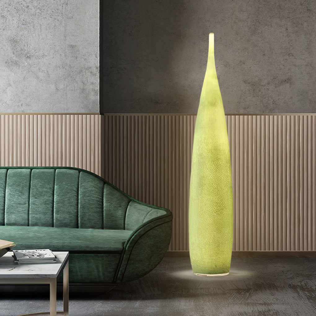 Modern Resin Droplet LED Outdoor Floor Lamp