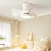 Modern LED Ceiling Fan Light with Remote - 3 Blade Dimmable