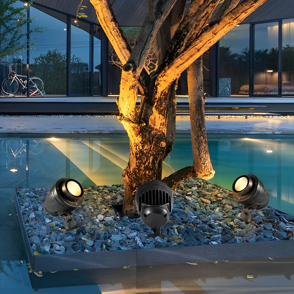 Adjustable LED Outdoor Spotlight - Waterproof Tree & Landscape