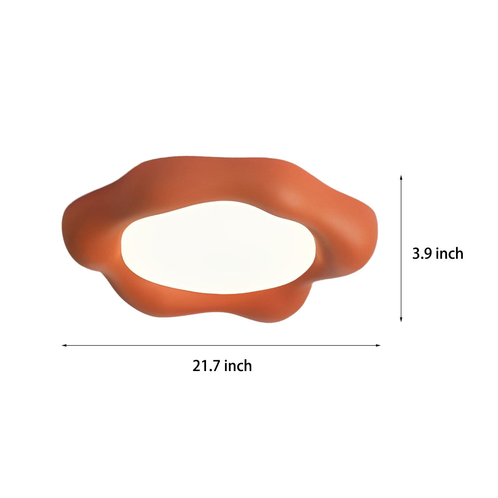 Cloud Modern Flush Mount LED Ceiling Light with 3-Step Dimming