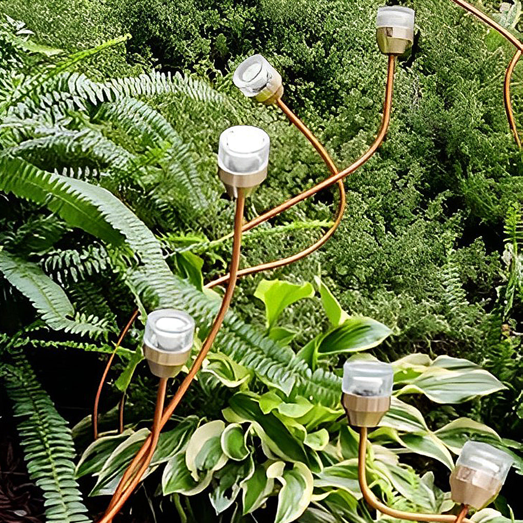 Outdoor Flower Bud Lawn Lights – Modern LED Garden Landscape Lighting