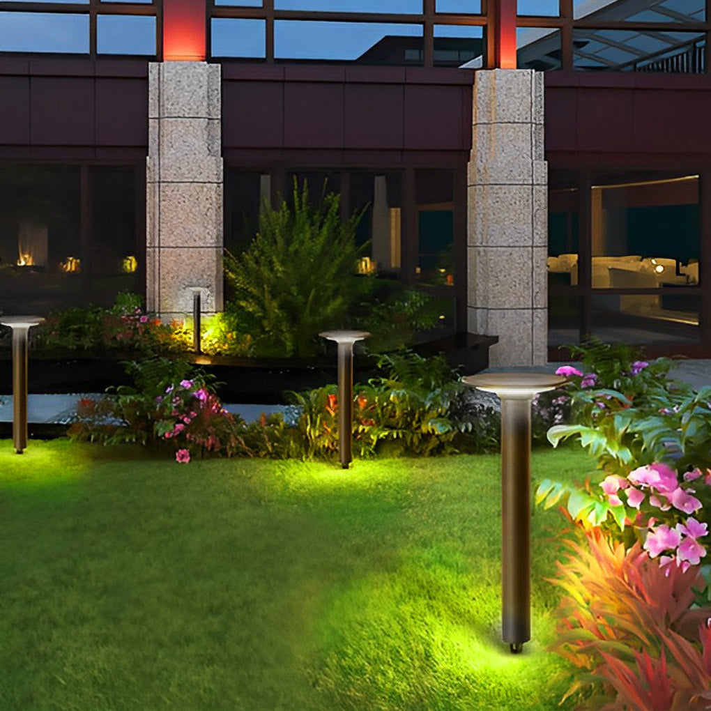 Modern Solar LED Garden Light with Auto Light Control