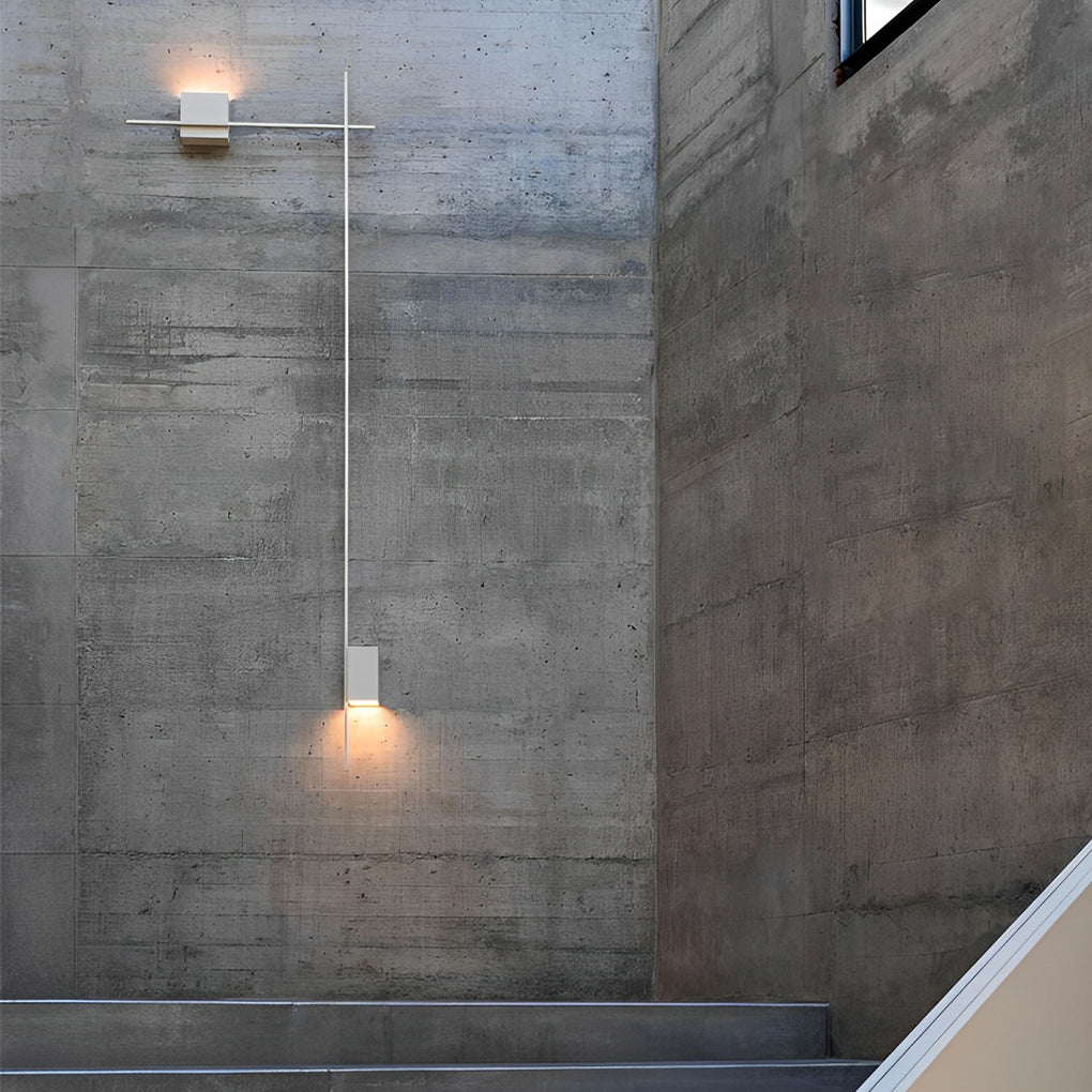 Modern Linear LED Wall Sconce with Three-Step Dimming