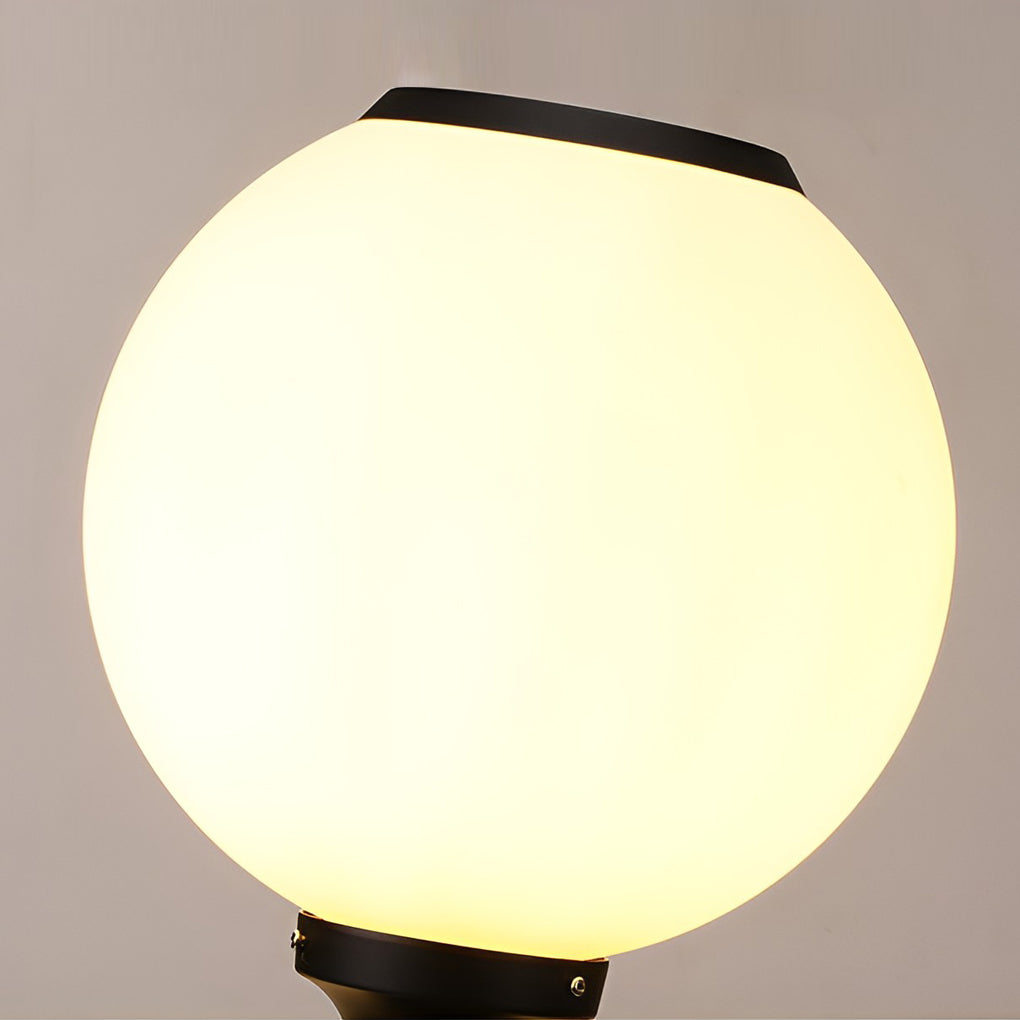 Solar LED Outdoor Post Cap Light with 3-Step Dimming - Waterproof