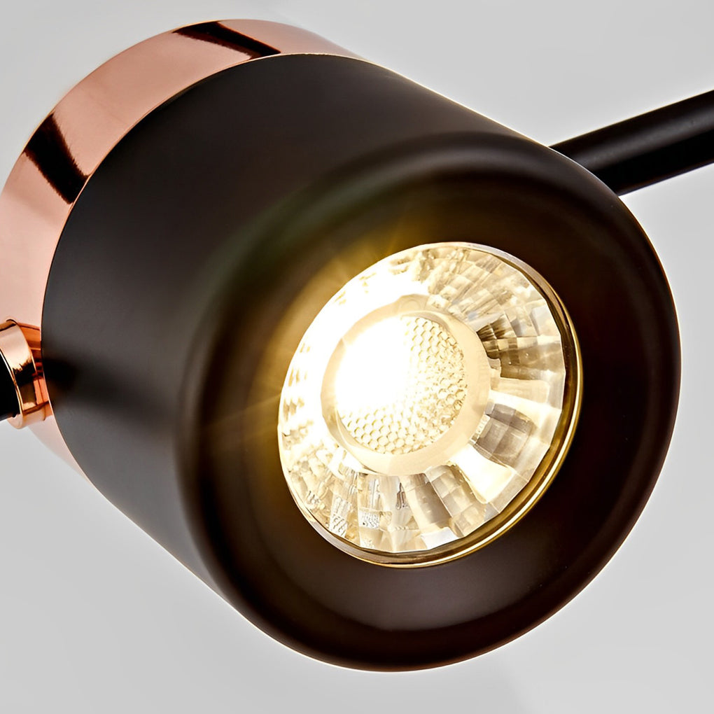 Rotatable Metal LED Pendant Light | Modern Adjustable Chandelier
