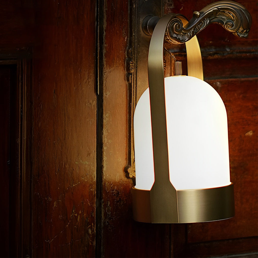 Portable LED Lantern Table Lamp with Dimmable Warm Light