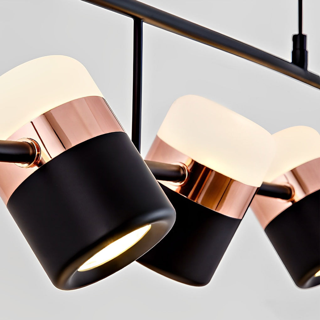 Rotatable Metal LED Pendant Light | Modern Adjustable Chandelier