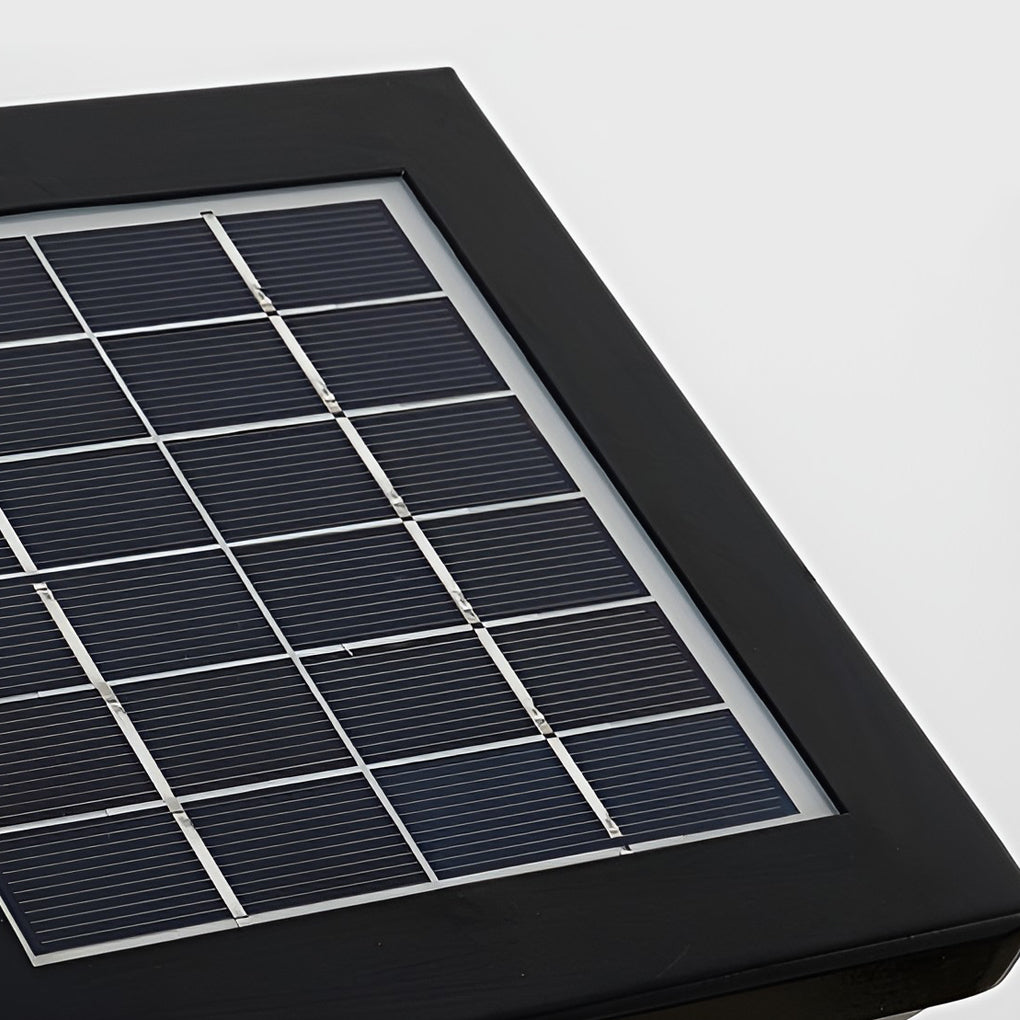 Solar LED Pathway Post Light - Modern Outdoor Landscape Lighting