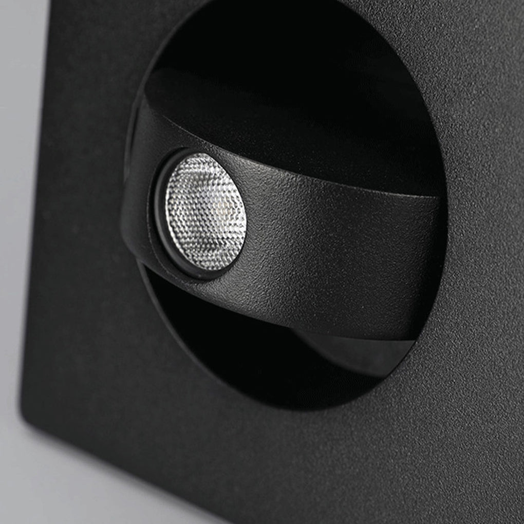 Adjustable Recessed LED Wall Sconce – Modern Flush Mount Lighting