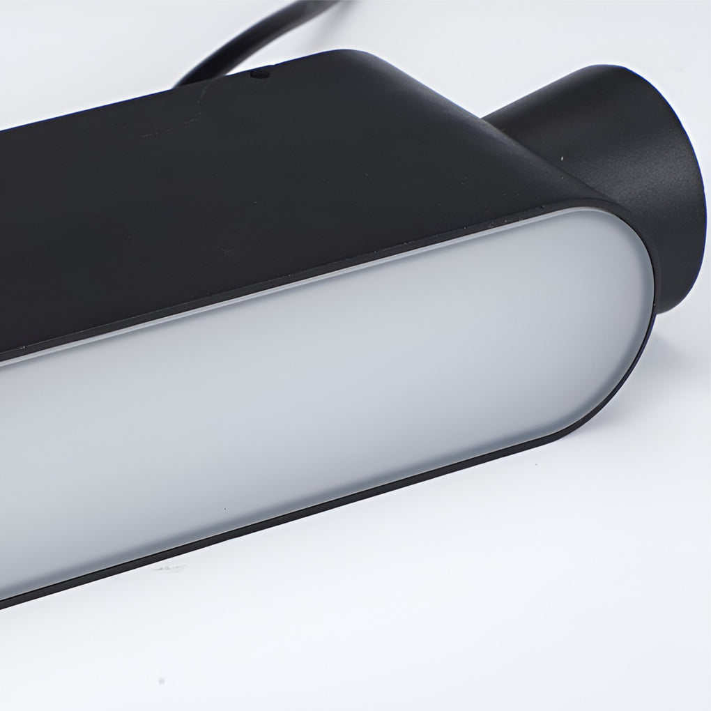 Black Aluminum Up Down Outdoor Wall Sconce IP65 Waterproof LED