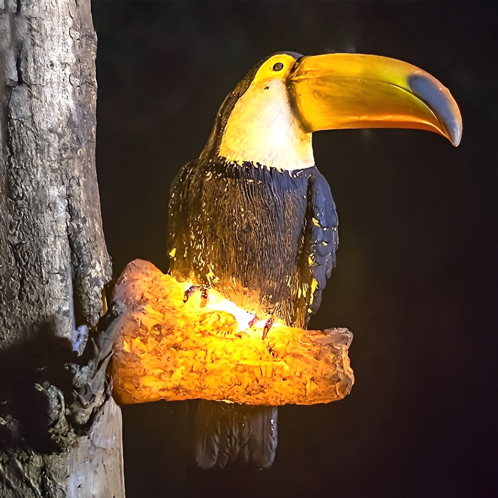 LED Animal Sculpture Outdoor Light – Resin Garden Decor