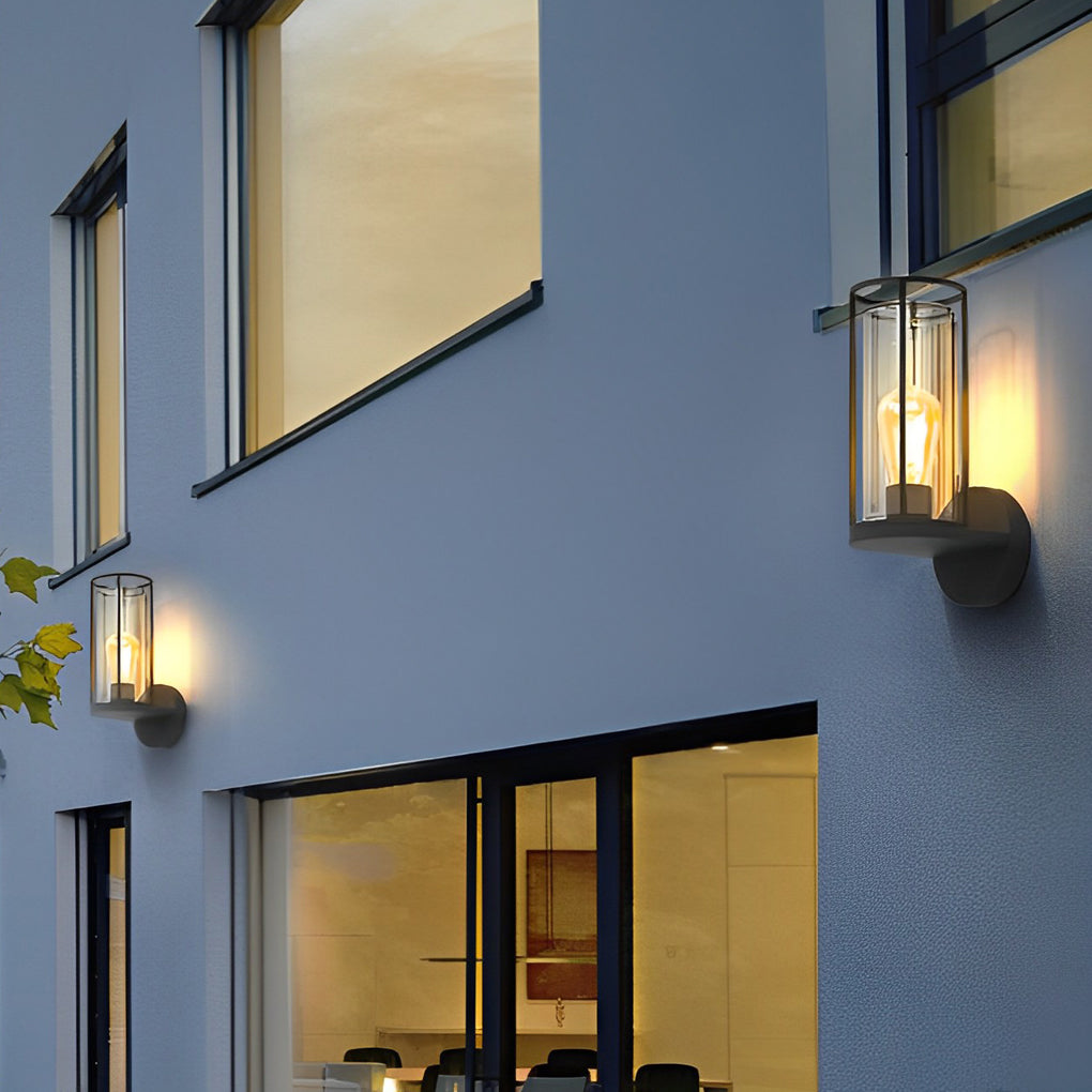 Modern Round Stainless Steel Outdoor Light – Wall & Post Mount
